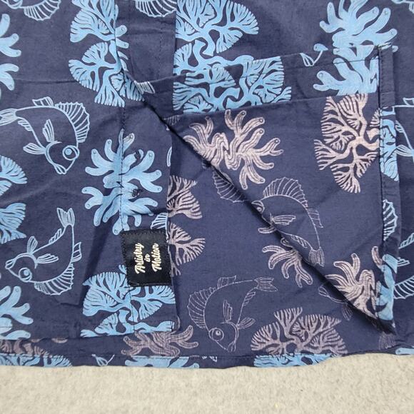 Artistry in Motion Shirt Mens Size XL Slim Fit Fishie SS Buttondown NEW w/Tag - Picture 6 of 15